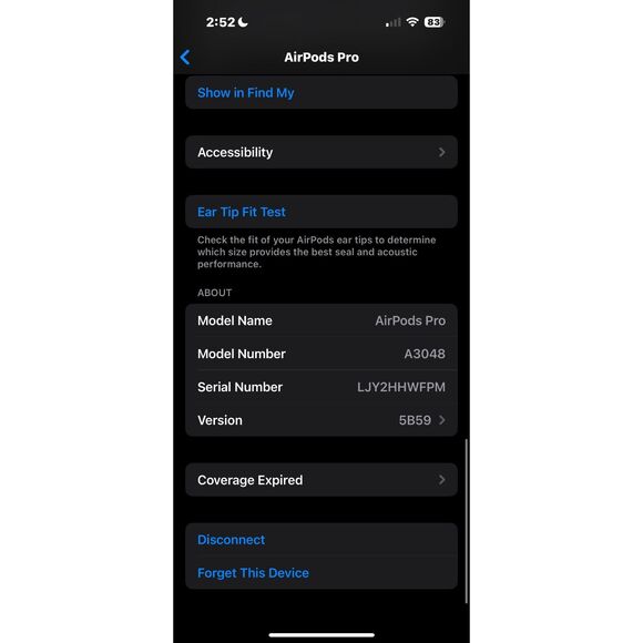 Apple AirPods Pro (2nd Gen) with USB-C — Open Box, Verified! - Picture 8 of 10